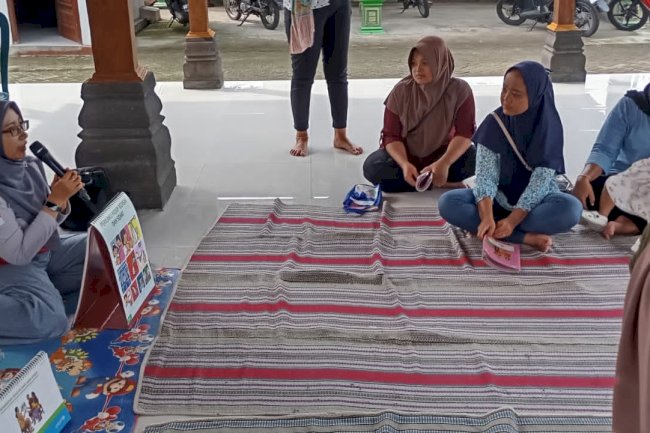 Kelas balita di Desa Tumpukan