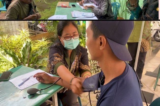 Cek Kesehatan gartis Karyawan SPPG Bakungan