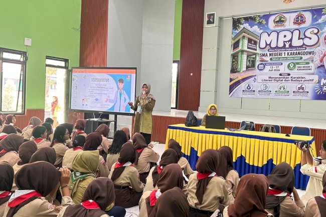 MPLS (Masa Pengenalan Lingkungan Sekolah ) di SMAN 1 Karangdowo