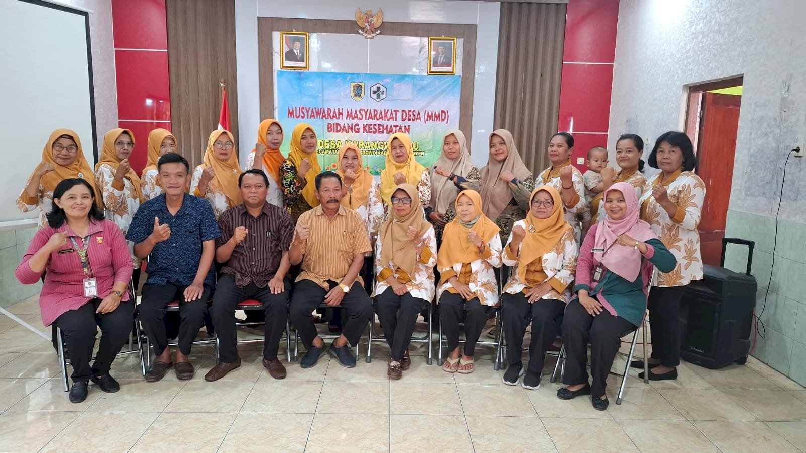 MMD ( Musyawarah Masyarakat Desa ) di Kecamatan Karangdowo Tahun 2025