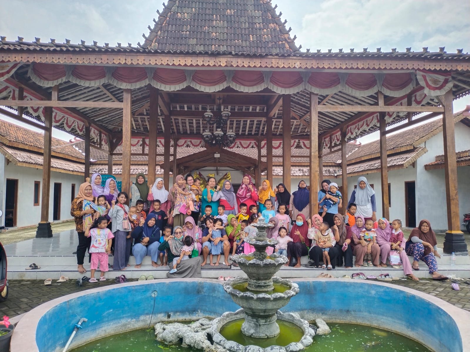 Kelas balita di Desa Tumpukan