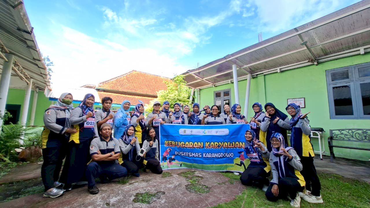Pengukuran Kebugaran karyawan Puskesmas Karangdowo