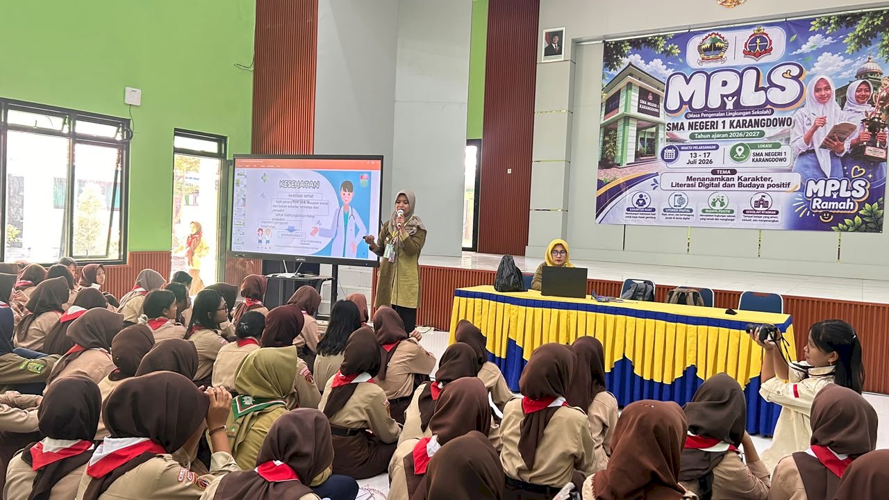 MPLS (Masa Pengenalan Lingkungan Sekolah ) di SMAN 1 Karangdowo